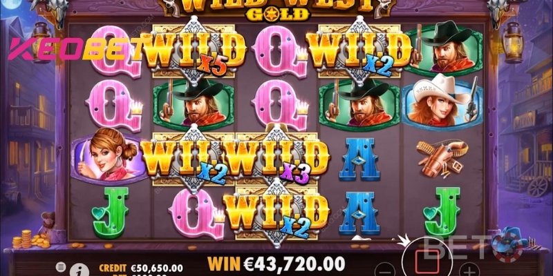 สล็อต Wild West Gold - Top เกมแจ็คพอตยอดนิยมในปัจจุบัน ระบบรางวัลของเกมน่าสนใจมาก